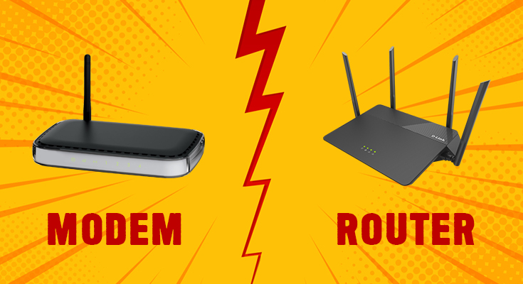 Separate Modem & Router