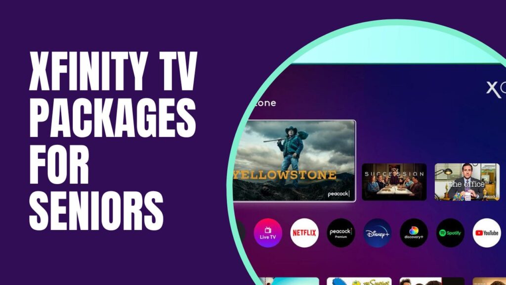 Comcast Xfinity Cable TV Packages for Seniors in 2024